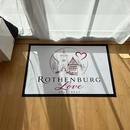 Rothenburg - Altstadtnah Mit Parkplatz, Terrasse Und Kueche Apartment Rothenburg ob der Tauber
